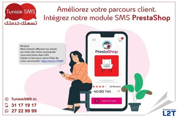 SMS Marketing pour e-commerce : augmenter les ventes, réduire les paniers abandonnés et fidéliser les clients grâce aux notifications automatiques.
