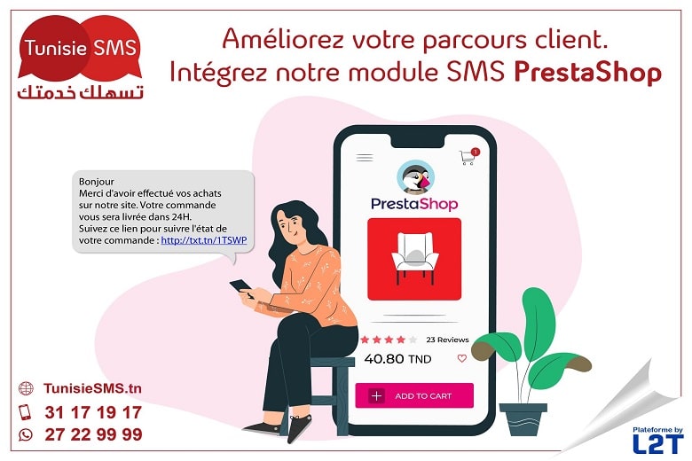 SMS Marketing pour e-commerce : augmenter les ventes, réduire les paniers abandonnés et fidéliser les clients grâce aux notifications automatiques.