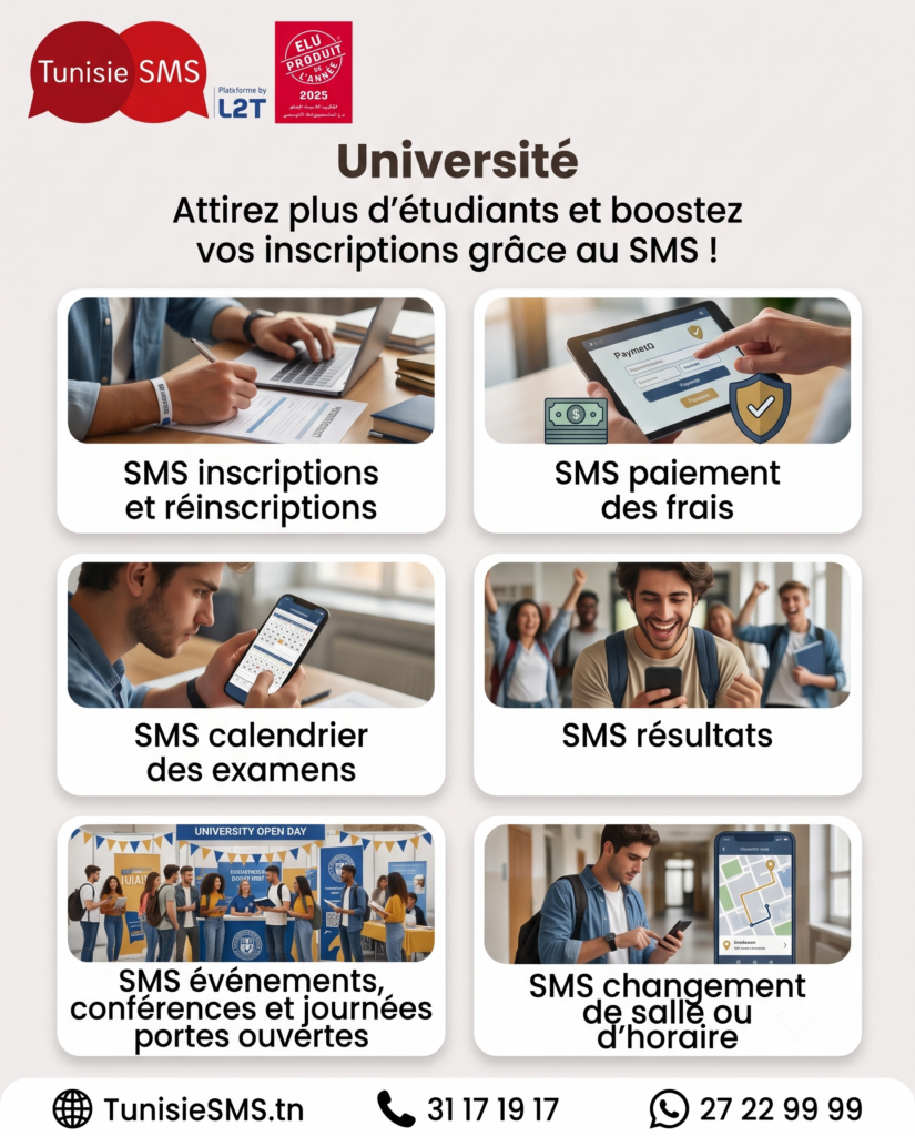 SMS Marketing pour Université